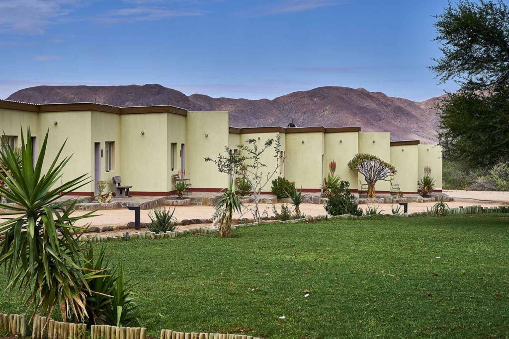 exterior view of rooms at Hammerstein Lodge